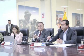 Rueda de prensa en ECU9-1-1